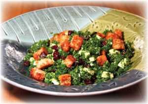 Plate of Kale Salad