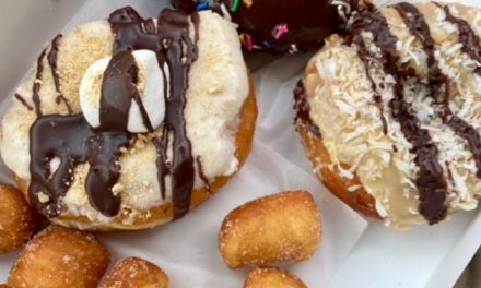 Coffee and Creative Donuts at Slacktide Coffee Roasters
