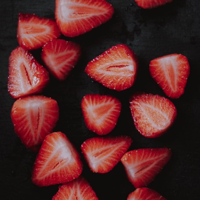 Strawberry-Prosecco Granita