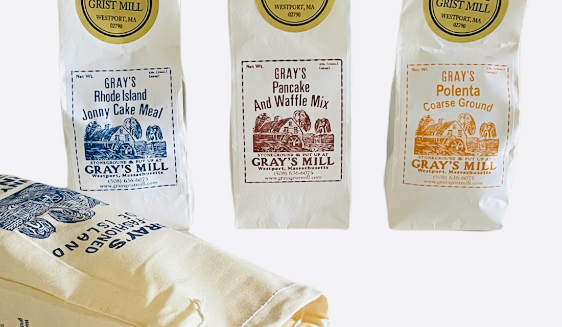Local Provisions: Gray’s Grist Mill – Pancake & Waffle Mix, Jonny Cake Meal and Polenta Coarse Ground