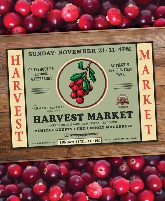 Plymouth Waterfront Harvest Market set for Sunday,  Nov 21