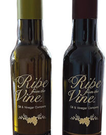 Ripe From the Vine: Olive Wood Smoked Olive Oil & Dark Espresso Balsamic Vinegar
